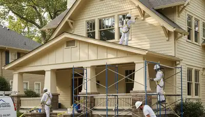 Painting contractor in Marietta, GA providing professional residential and commercial painting services
