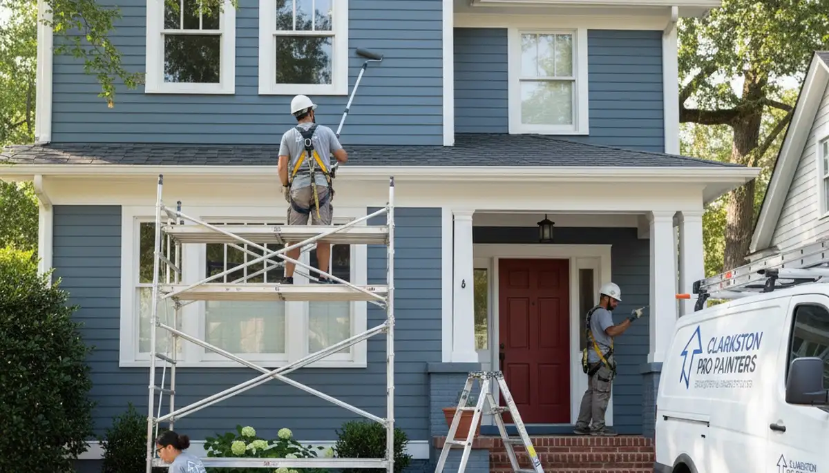 Painting contractor in Marietta, GA providing professional interior and exterior painting services
