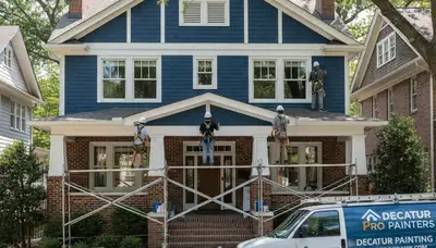 Marietta, GA painting contractor delivering professional interior and exterior painting services