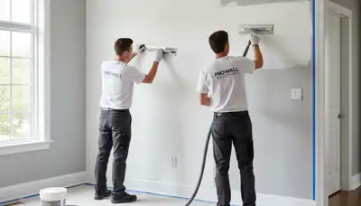 Drywall repair in Marietta, GA for cracks, dents, and water damage by Marietta Paint Pros