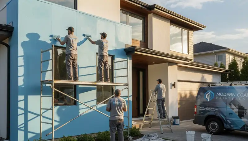Marietta, GA exterior house painting for weather protection and curb appeal