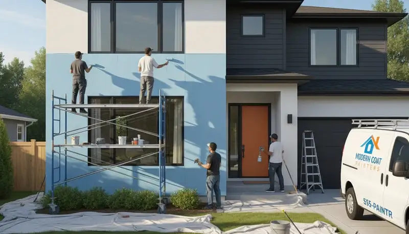 Marietta, GA painting contractor providing exterior and interior house painting services