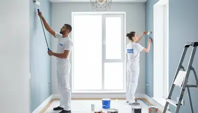 Interior house painting in Marietta, GA by Marietta Paint Pros for clean, lasting finishes