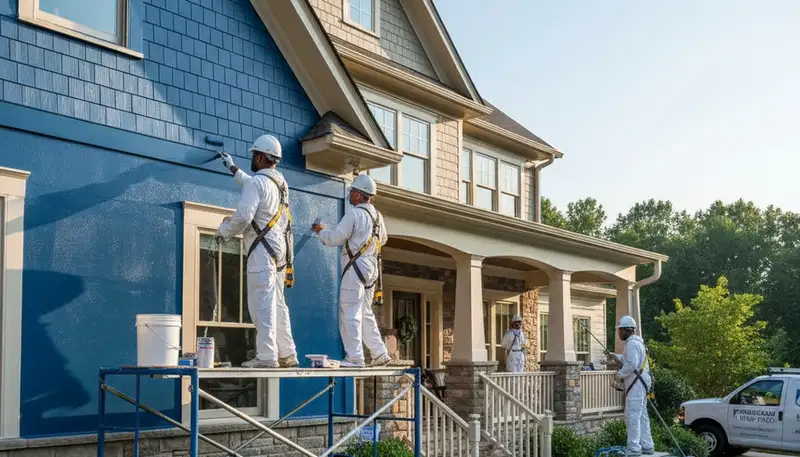 Marietta, GA painting contractor team for interior and exterior house painting services
