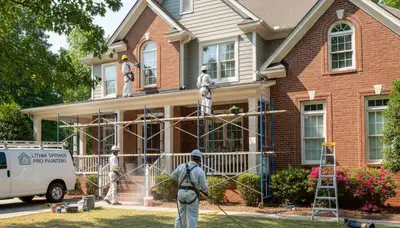 Marietta, GA painting contractor for residential and commercial interior and exterior painting services