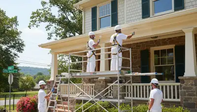 Painting contractor in Marietta, GA serving residential and commercial exterior painting projects