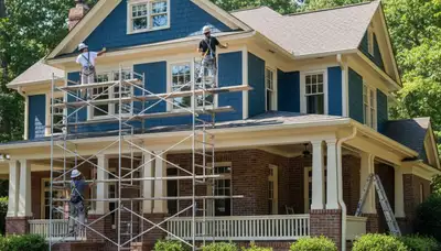 Marietta, GA painting contractor providing professional interior and exterior house painting services