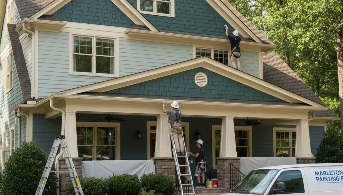 Marietta, GA painting contractor team serving residential and commercial exterior painting projects