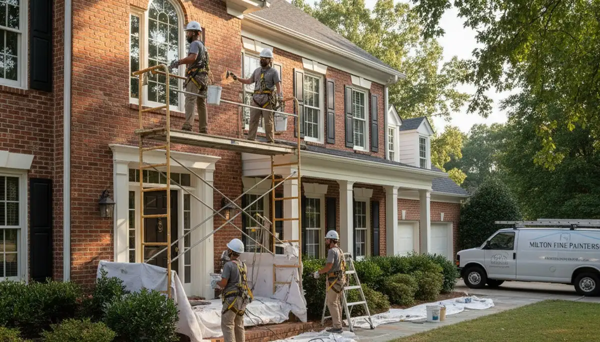 Painting contractor in Marietta, GA providing professional interior and exterior painting services