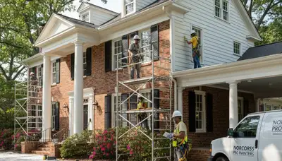 Marietta, GA painting contractor providing professional interior and exterior painting services