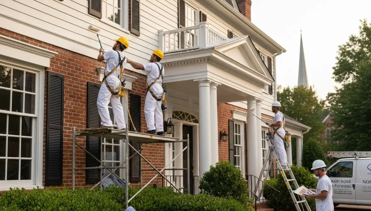 Painting contractor in Marietta, GA providing professional interior and exterior painting services