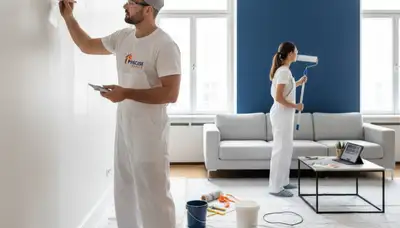 Paint touch-up service in Marietta, GA for fixing chips, scuffs, and faded exterior paint