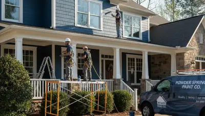 Painting contractor in Marietta, GA providing professional interior and exterior painting services
