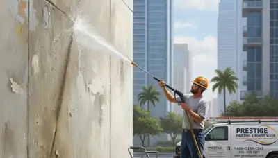 Pressure cleaning service in Marietta, GA removing dirt and mildew from home exterior