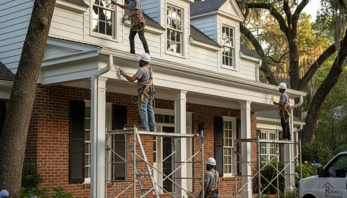 Painting contractor serving Marietta, GA for residential and commercial interior and exterior painting services
