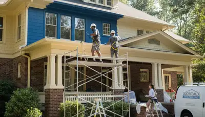 Painting contractor team serving Marietta, GA for interior and exterior home painting projects