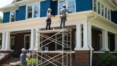 Painting contractor in Marietta, GA providing professional interior and exterior home painting services