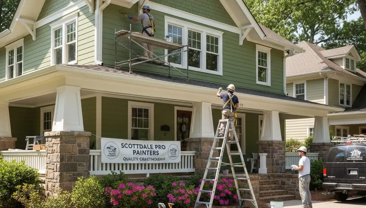 Painting contractor in Marietta, GA providing professional interior and exterior painting services