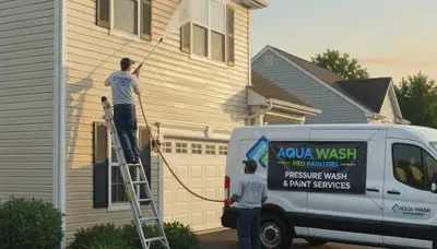 Vinyl siding pressure cleaning in Marietta, GA for a clean, mildew-free home exterior