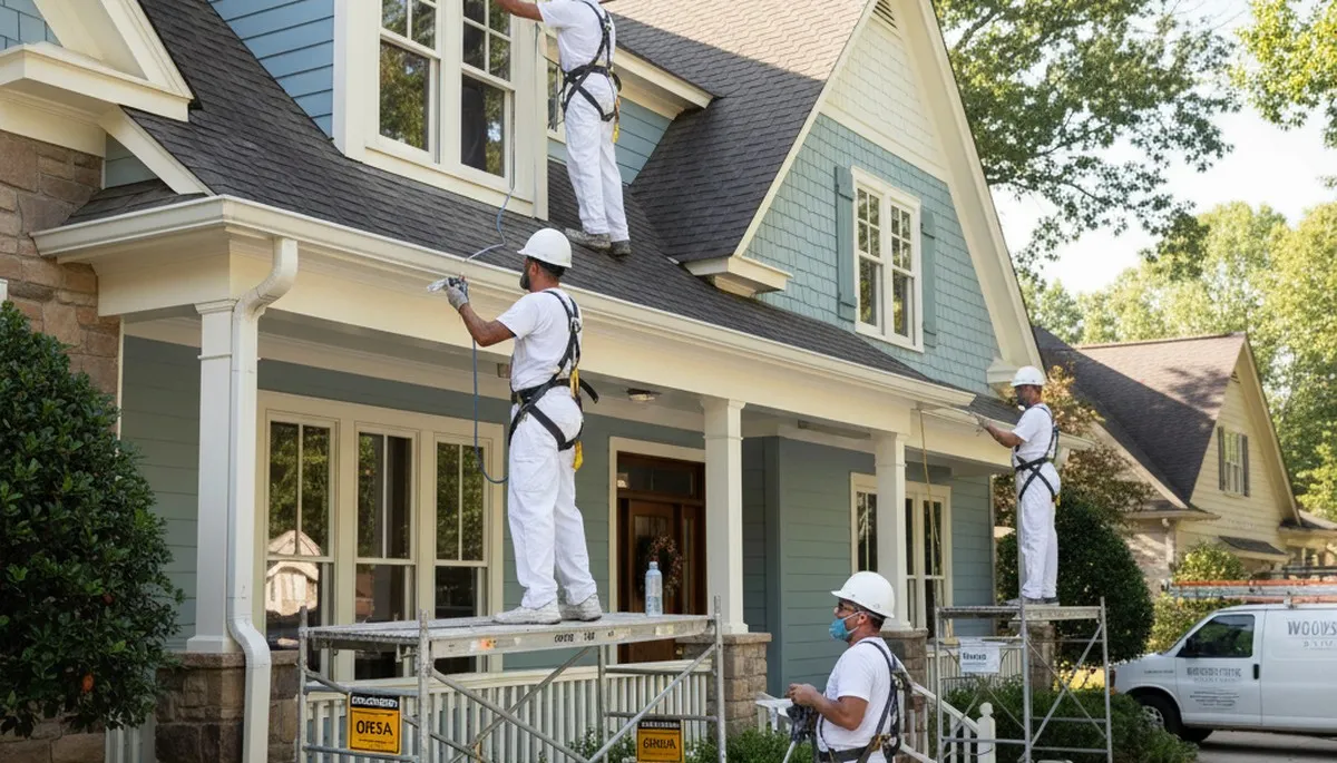 Marietta, GA painting contractor serving residential and commercial interior and exterior painting projects