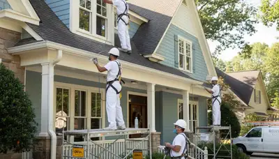 Marietta, GA painting contractor serving residential and commercial interior and exterior painting projects