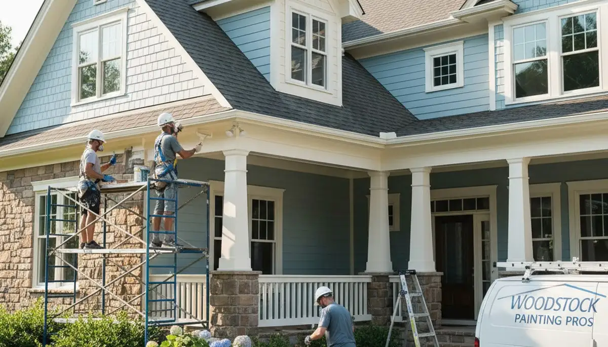 Marietta, GA painting contractor service truck for residential and commercial painting jobs